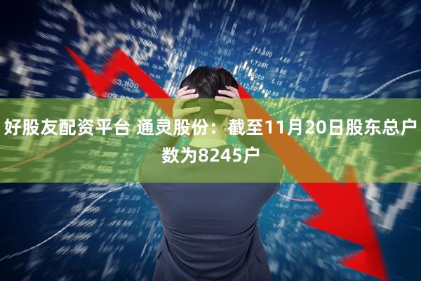 好股友配资平台 通灵股份：截至11月20日股东总户数为8245户
